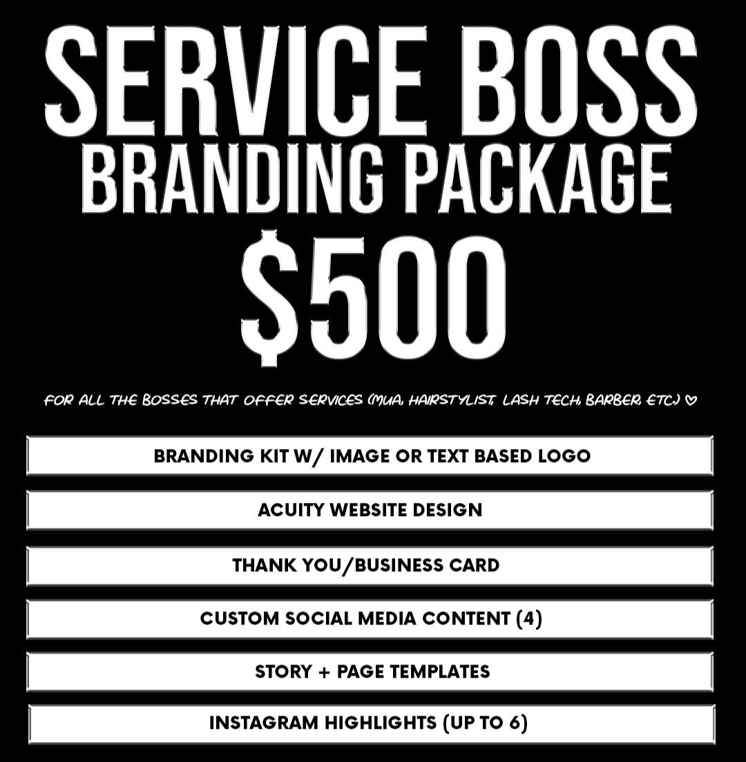 Service Boss Branding Package