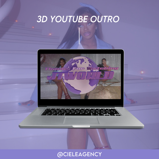 3D Youtube Outro