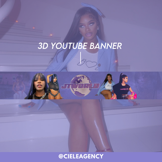 3D Youtube Banner