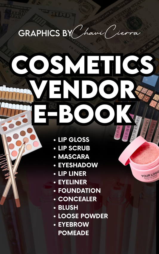 Cosmetics Vendor E-Book