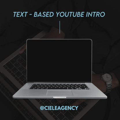 Text-Based Youtube Intro