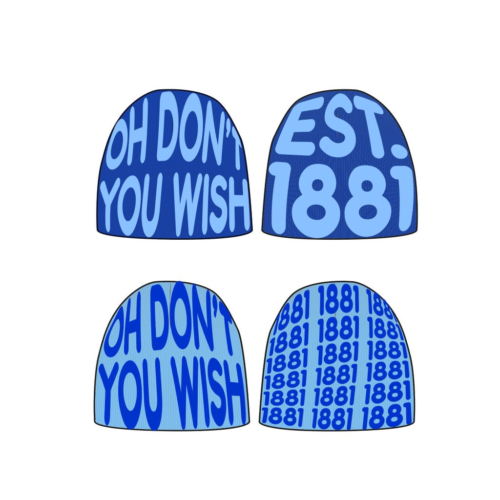 Beanie Design + Mockup