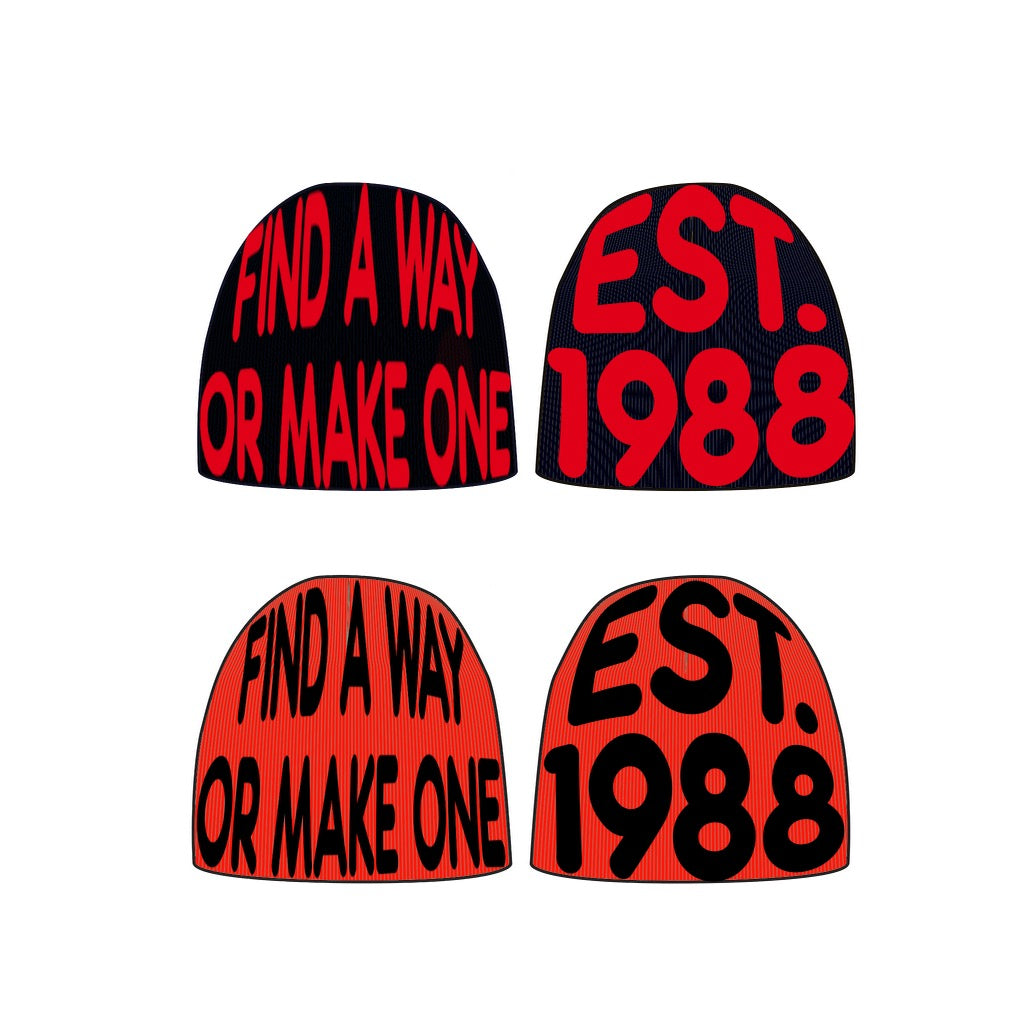 Beanie Design + Mockup